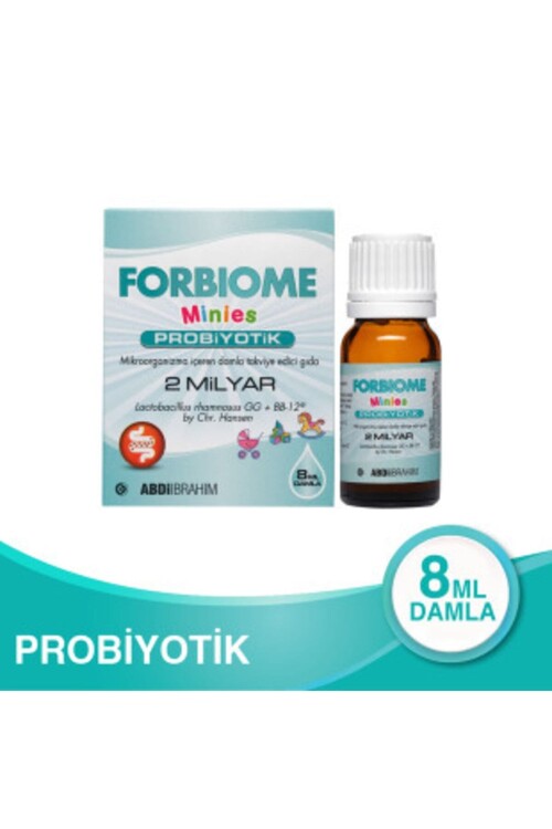 Forbiome - Forbiome Minies Probiyotik Damla 8 ml