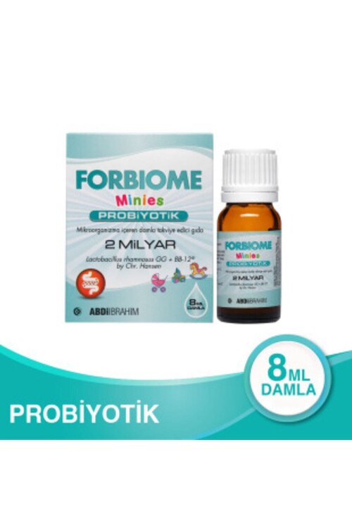 Forbiome Minies Probiyotik Damla 8 ml