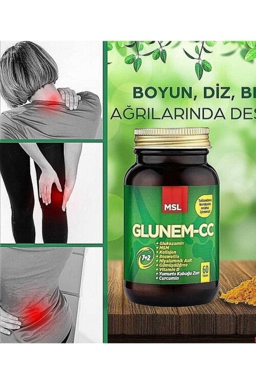 Glunem-cc 60 Glikozamin/Glucosamine Multivitamin T