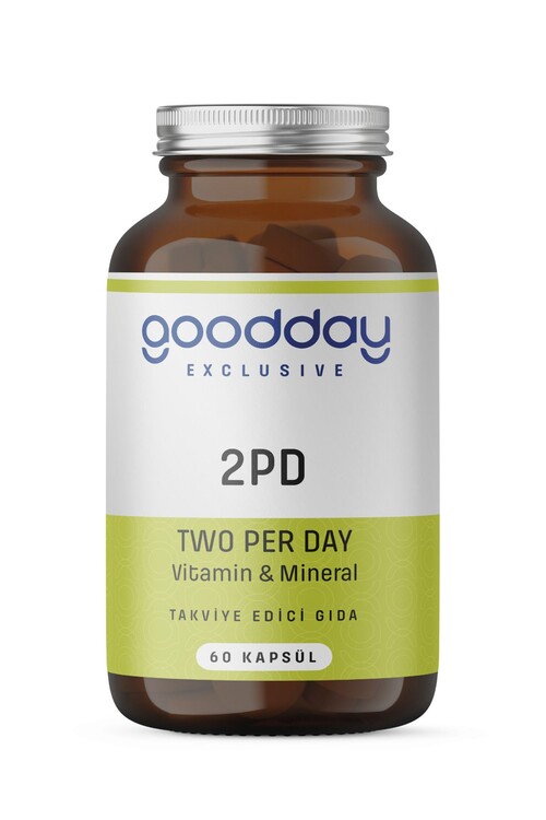 Goodday 2pd Two Per Day Multi Vitamin 60 Kapsül 29