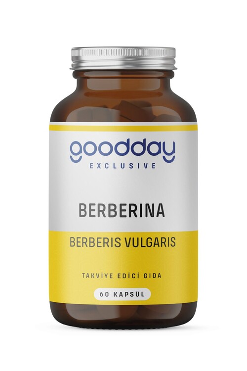 goodday - Goodday Berberina Kapsül %95 Berberin Içeren Besin