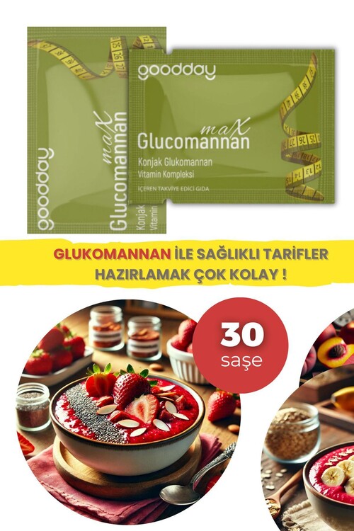 Goodday GLUCOMANNAN 30 SAŞE