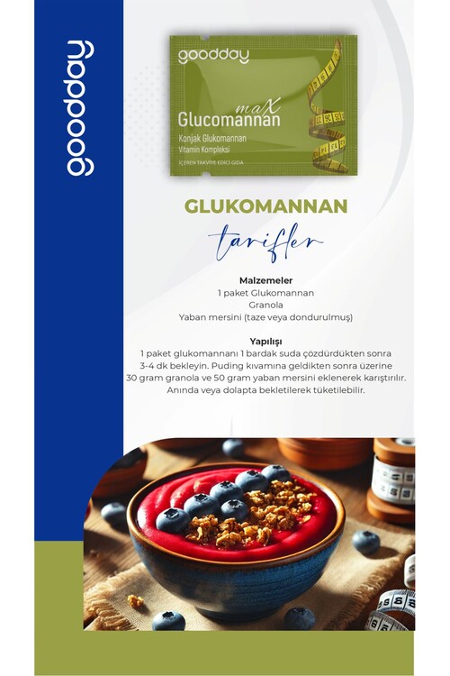 Goodday GLUCOMANNAN 30 SAŞE