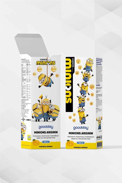 goodday - GOODDAY MINIONS ARGININ SURUP 150 ML