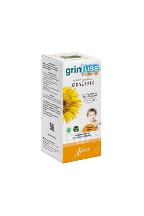 Grintuss - Grintuss Pediatrik Öksürük Şurubu Kids 128 Gr