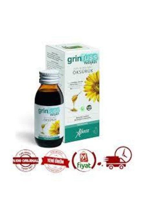 Grintuss - Grintuss Yetişkin Öksürük Şurubu 128 Gr