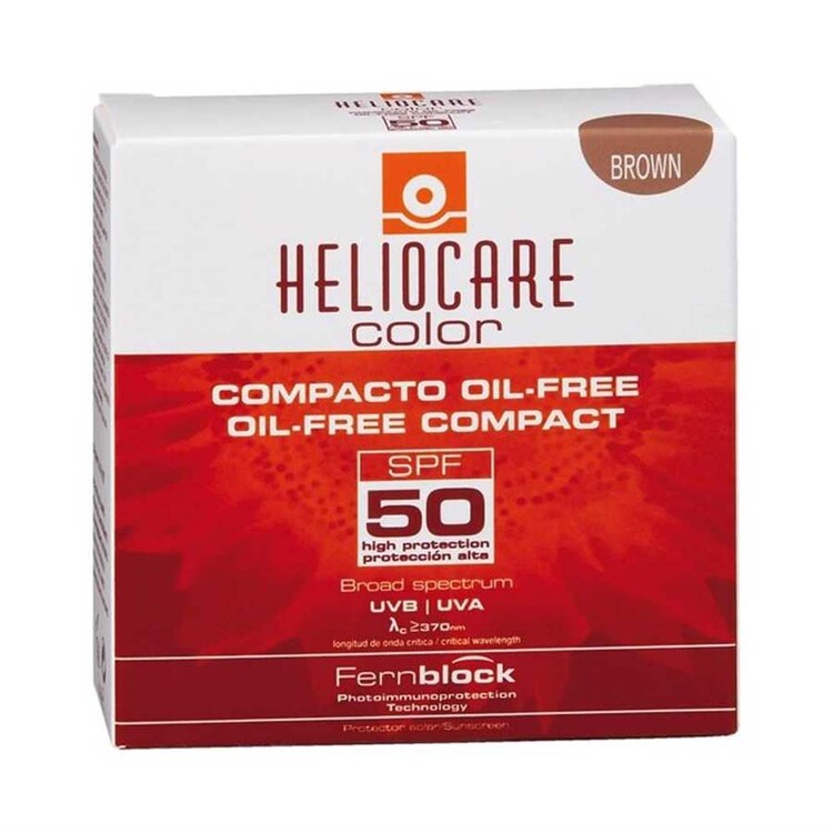 Heliocare Compact Yağsız Esmer Ten Brown SPF50