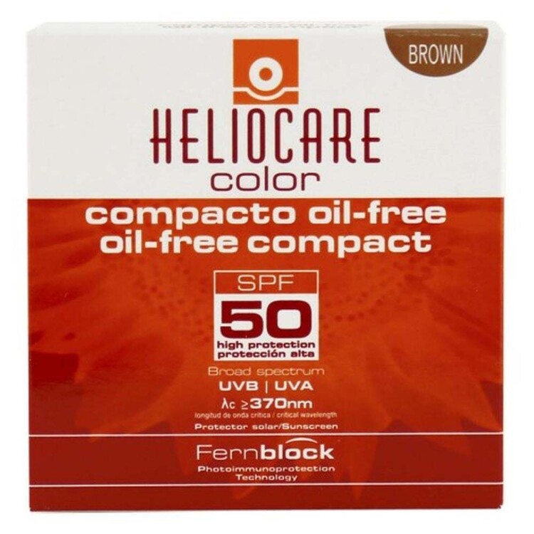 Heliocare Compact Yağsız Esmer Ten Brown SPF50