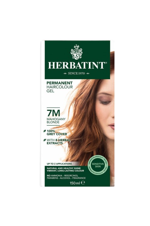 Herbatint - Herbatint Kalıcı Bitkisel Saç Bakım Boyası - 7m Ma