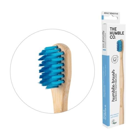 Humble Brush - Humble Brush Yetişkin Hassas Mavi Diş Fırçası