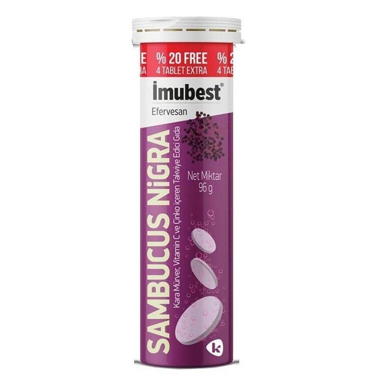 İmubest - İmubest Sambucus Nigra & Vitamin C & Çinko 24 Efer