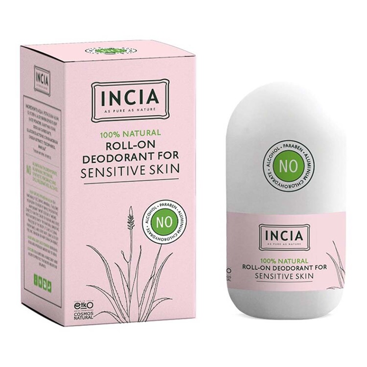 Incia Doğal Roll-On Deodorant Sensitive Skin 50 ml