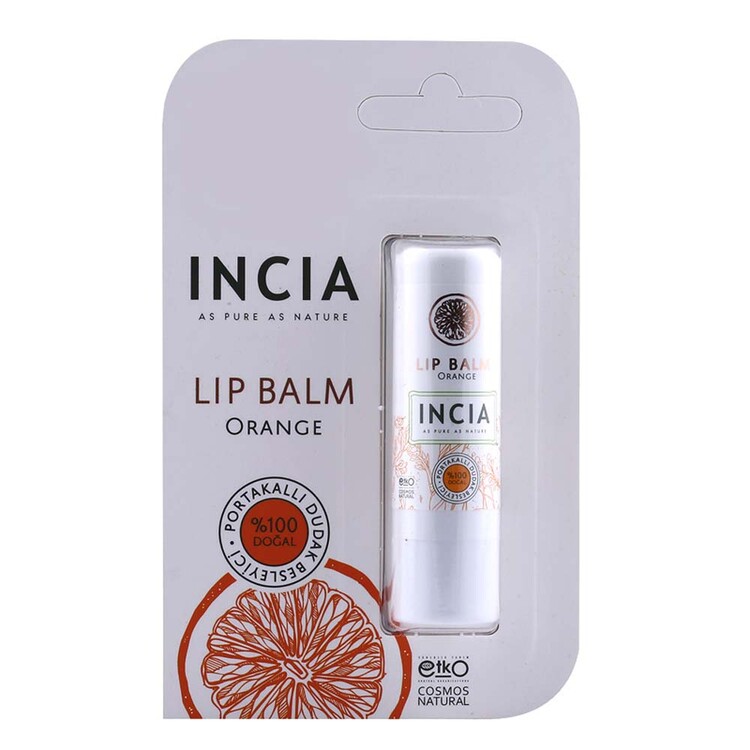 Incia Portakallı Dudak Besleyici Lip Balm 6 gr