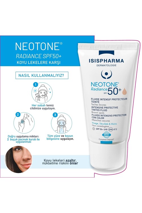 Isis Pharma Neotone Radiance Spf 50+ Light Tinted 