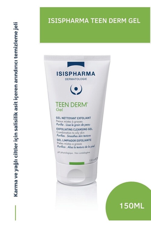 ISIS PHARMA - Isis Pharma Teen Derm Gel 150ml Akne Ve Siyah Nokt