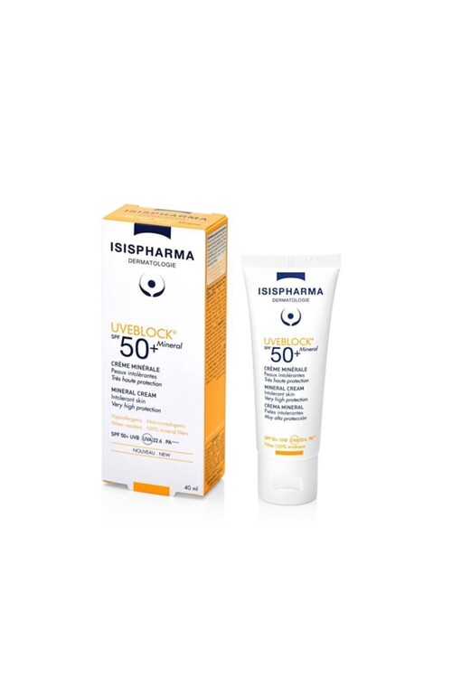 Isıs Pharma Uveblock Spf50+ Mineral Cream 40 Ml