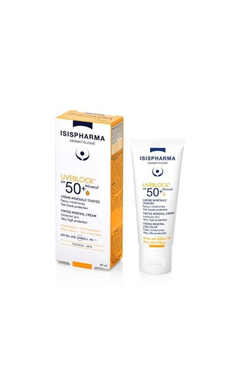 ISIS PHARMA - Isıs Pharma Uveblock Spf50+ Tinted Mineral Cream 4