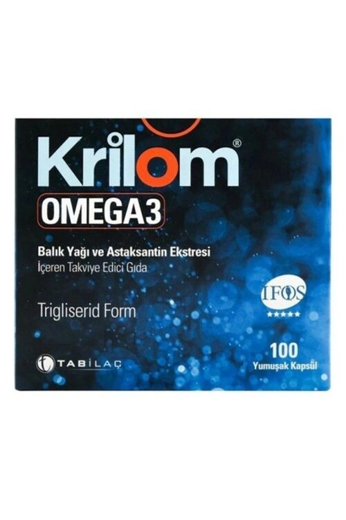 Krilom Omega 3 100 Yumuşak Kapsül