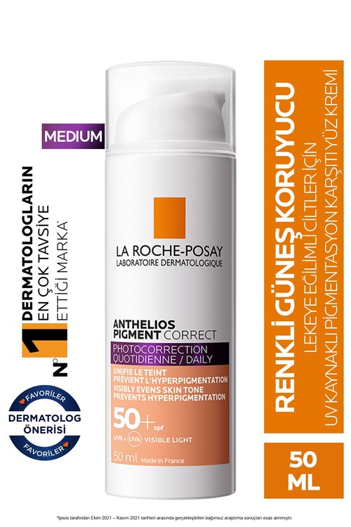 La Roche Posay - La Roche Posay Anthelios Pigment Correct Güneş Kor