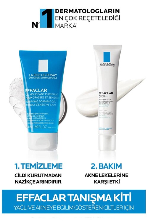 La Roche Posay - La Roche Posay Effaclar Tanışma Kiti - Effaclar Ge