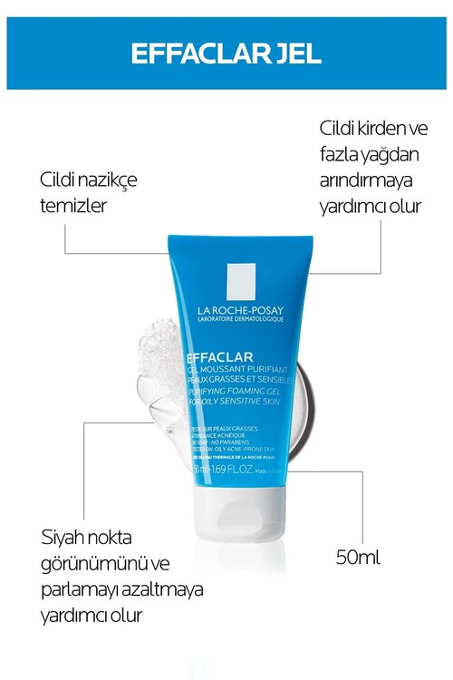 La Roche Posay Effaclar Tanışma Kiti - Effaclar Ge