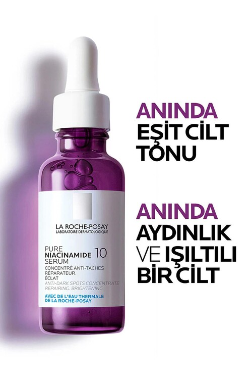 La Roche Posay Leke Karşıtı Niacinamide Serum 10 ml (Dermaroller Hediyeli!)