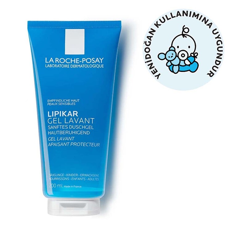 La Roche Posay - La Roche Posay Lipikar Gel Lavant 200 ml - Jel Tem