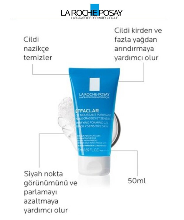 La Roche-Posay Yağlı Ciltler İçin Aydınlatıcı Etkili Bakım ve Cilt Temizleme Kiti