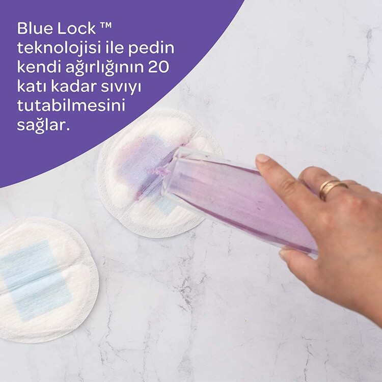 Lansinoh Blue Lock Göğüs Pedi 100 Adet