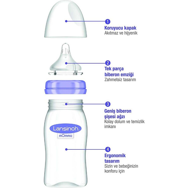 Lansinoh Cam Biberon 240ml