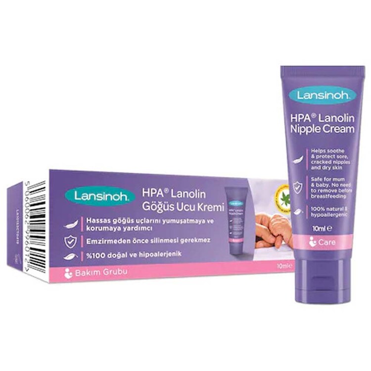 Lansinoh HPA Lanolin Göğüs Ucu Kremi 10 ml