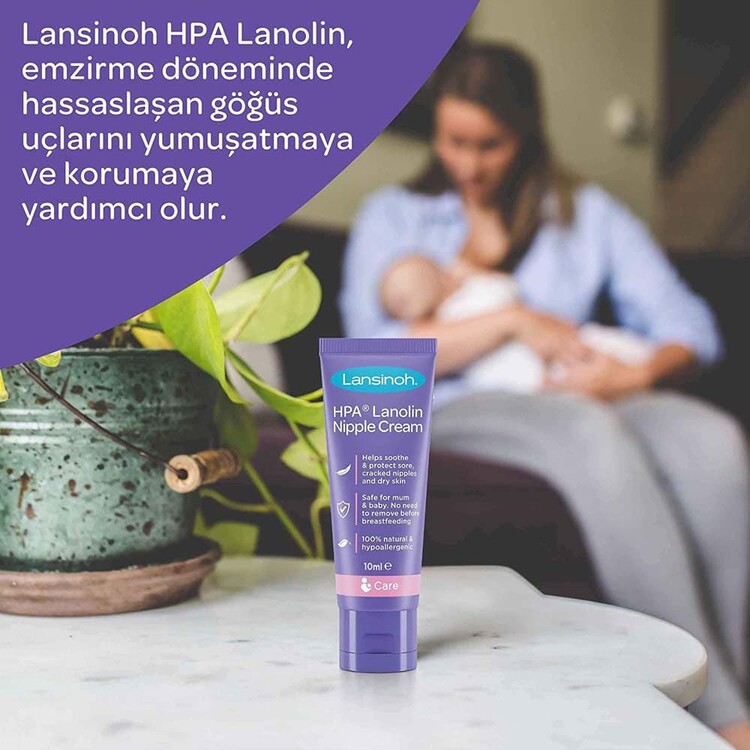 Lansinoh HPA Lanolin Göğüs Ucu Kremi 10 ml