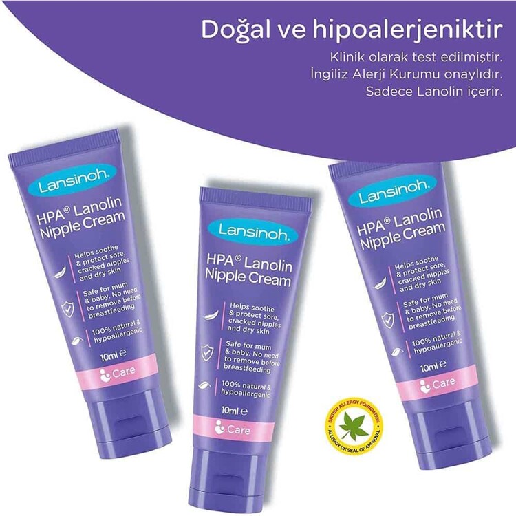 Lansinoh HPA Lanolin Göğüs Ucu Kremi 10 ml