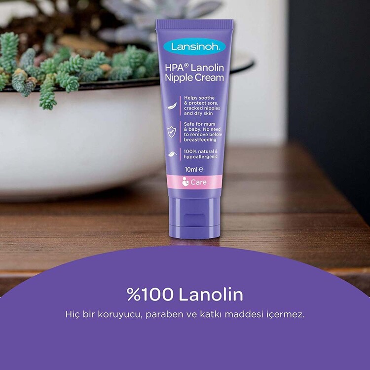 Lansinoh HPA Lanolin Göğüs Ucu Kremi 10 ml