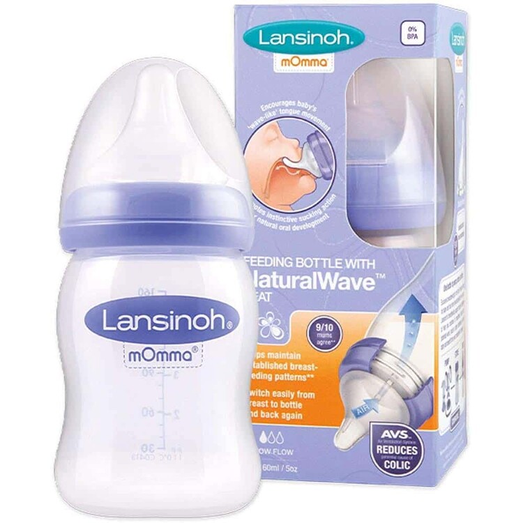 Lansinoh Natural Wave Biberon 160ml