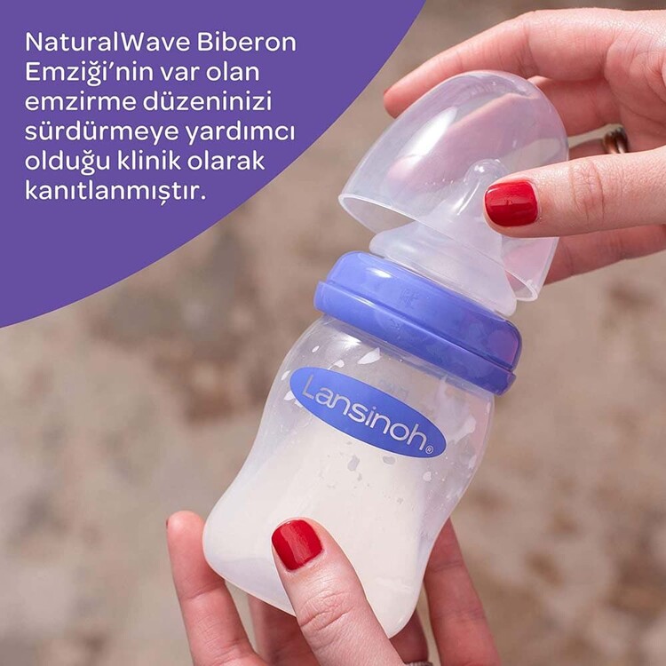 Lansinoh Natural Wave Biberon 160ml