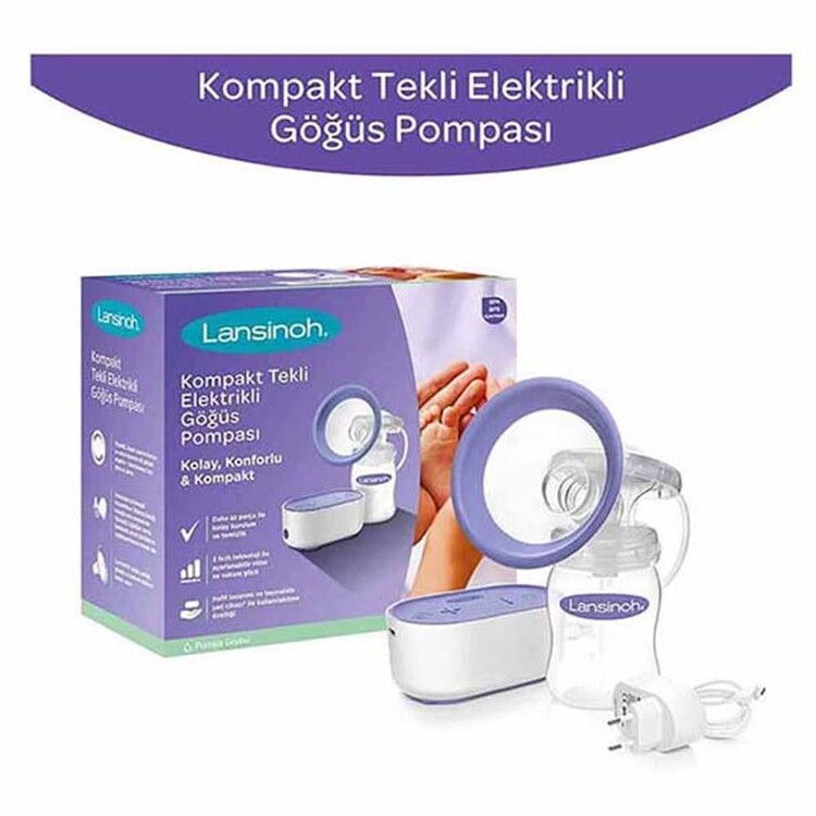 Lansinoh - Lansinoh Kompakt Tekli Elektrikli Göğüs Pompası