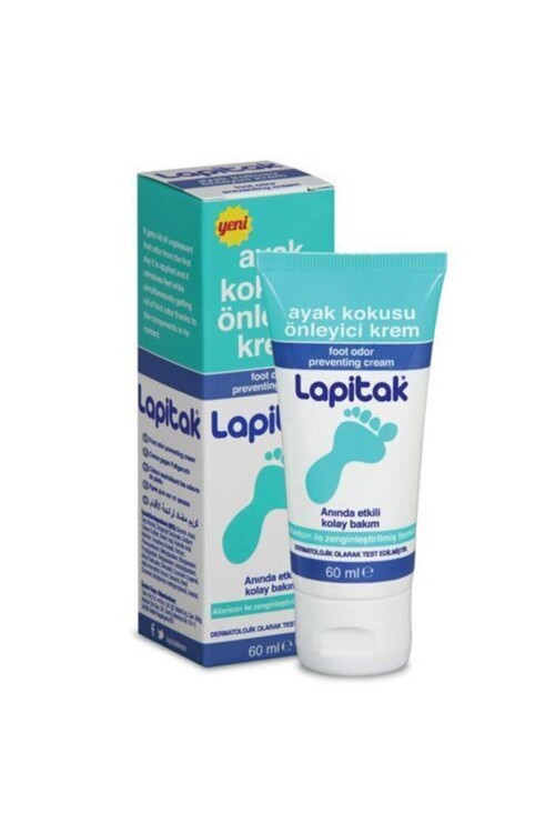 Lapitak - Lapitak Ayak Kokusu Önleyici Krem 60 ml 