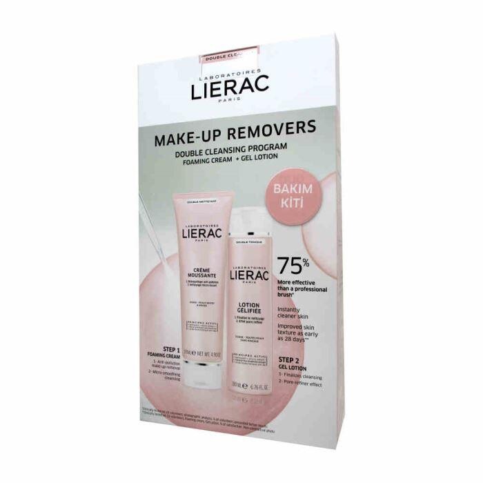 Lierac - Lierac Double Cleansing Foaming Cream 150ml + Loti