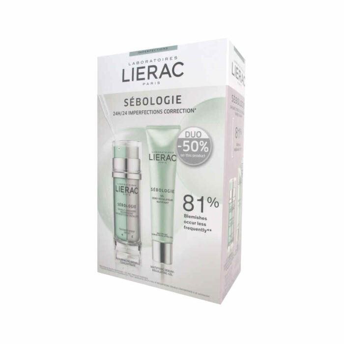 Lierac - Lierac Sebologie Double Concentrate + Gel Set