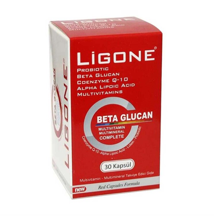 Ligone Beta Glucan Probiotic Multivitamin 30 Kapsü