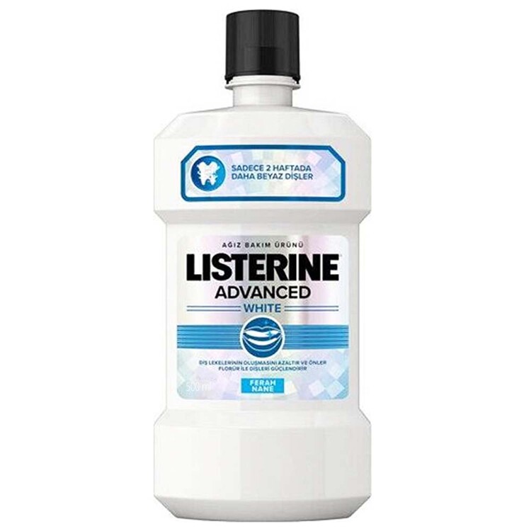 Listerine Advanced White Beyazlatıcı Gargara 500 m