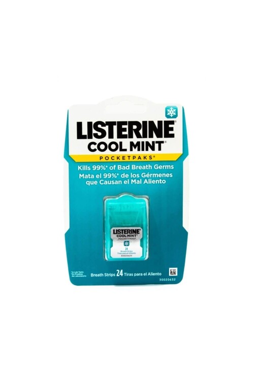 Listerine Ağız Çalkalama Suyu Cool Mint Pocketpaks x 24 Adet