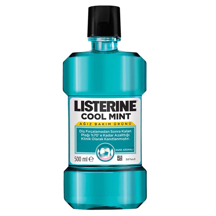 Listerine Cool Mint 500 ml, Ağız Gargara / Bakım S