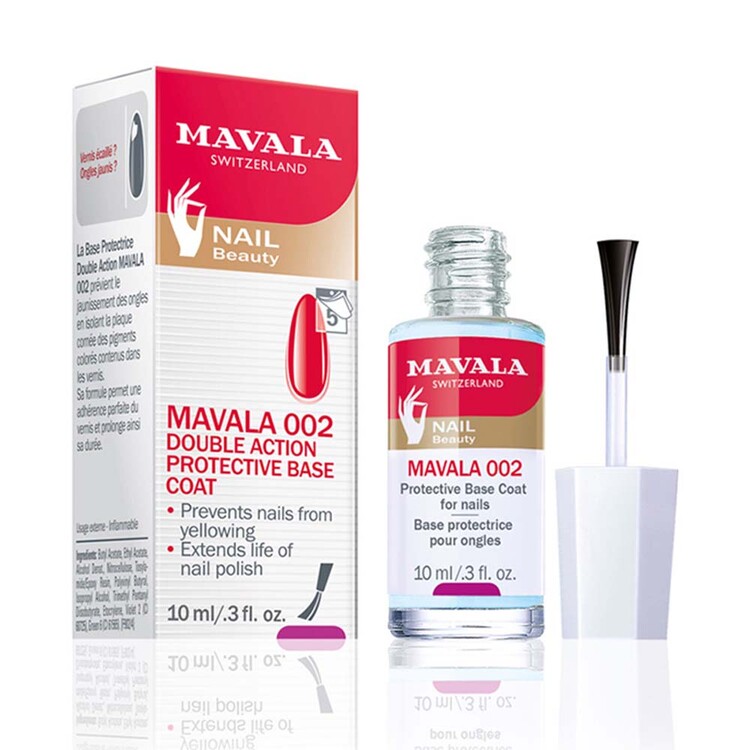 Mavala - Mavala 002 Çift Etkili Koruyucu Ön Cila 10 ml, Oje