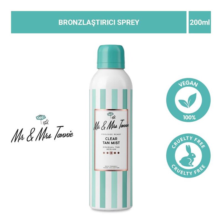 Mr & Mrs Tannie - Mr & Mrs Tannie Bronzlaştırıcı Sprey 200 ml