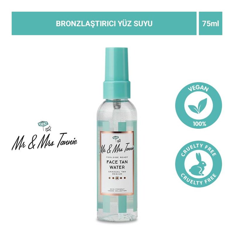 Mr & Mrs Tannie - Mr & Mrs Tannie Bronzlaştırıcı Yüz Suyu 75ml