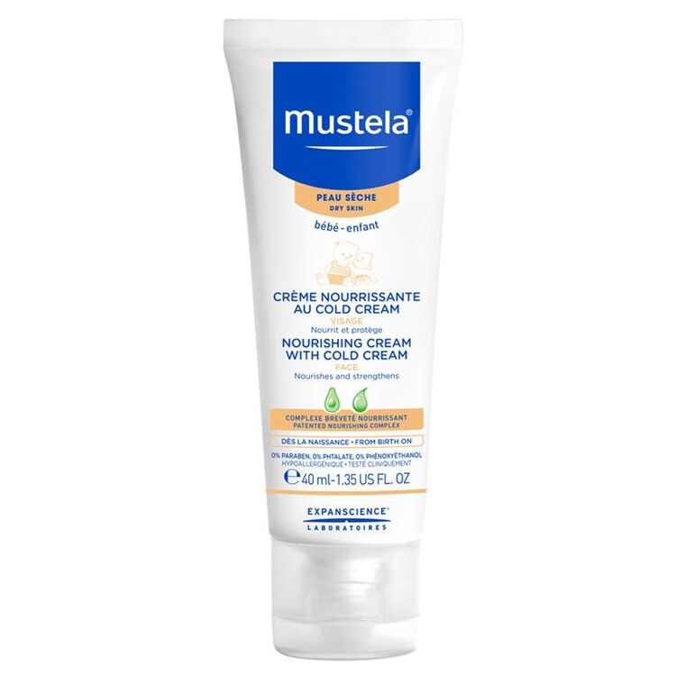 Mustela - Mustela Cold Cream İçeren Besleyici Yüz Kremi 40 m