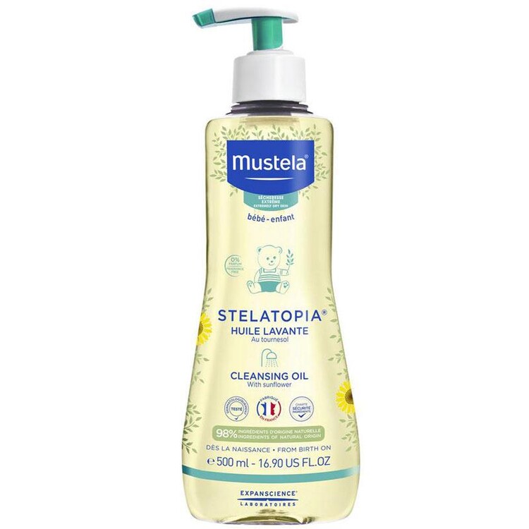 Mustela - Mustela Stelatopia Temizleme Yağı 500 ml