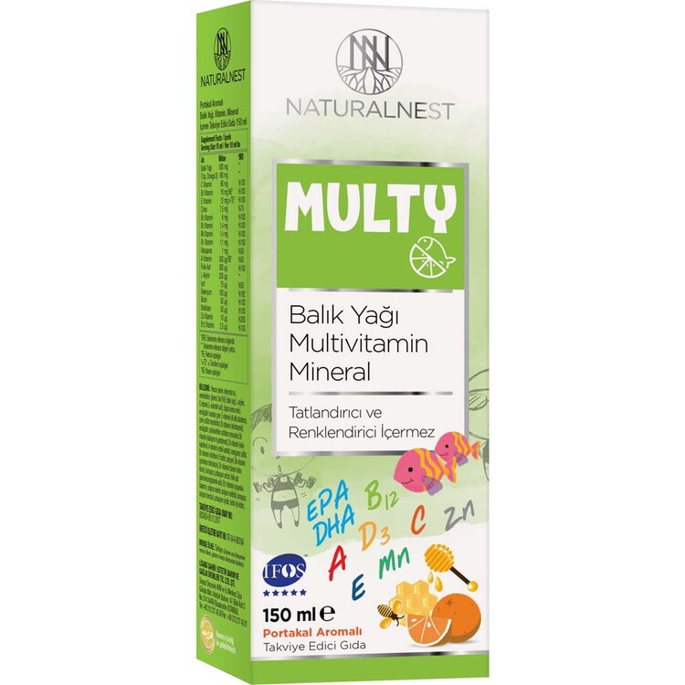 Naturel Nest - Natural Nest Multy Şurup 150 ml